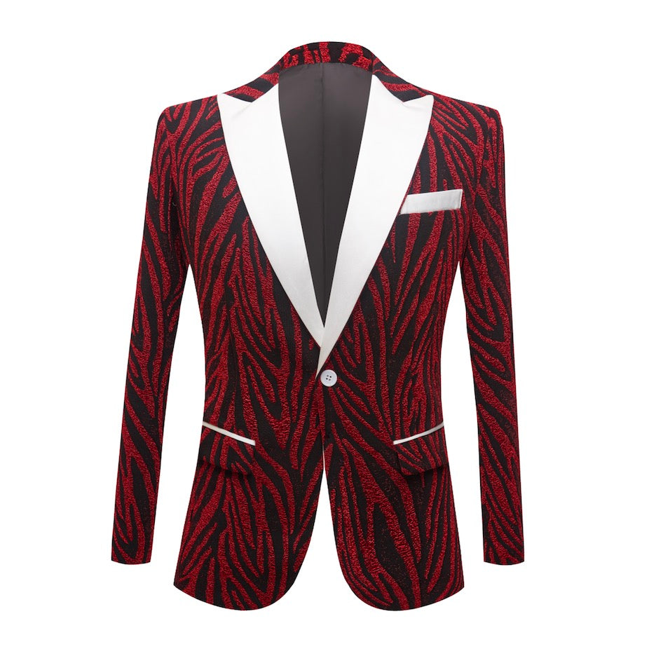 Print Prom Suit