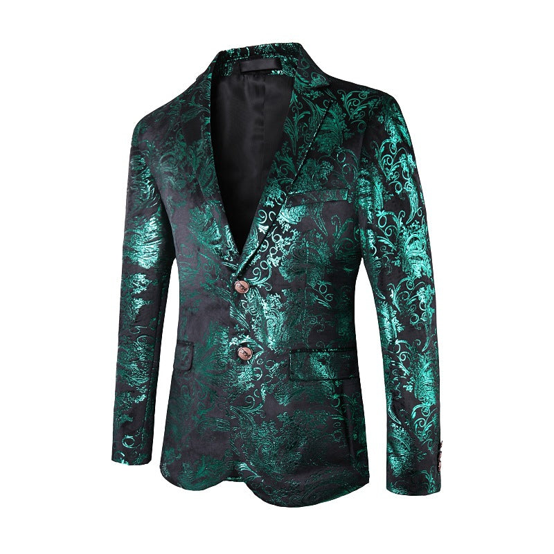 Multicolor Hot Stamping Blazer S8232