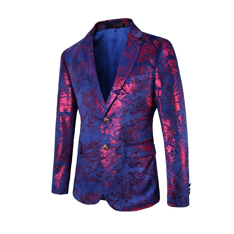 Multicolor Hot Stamping Blazer S8232