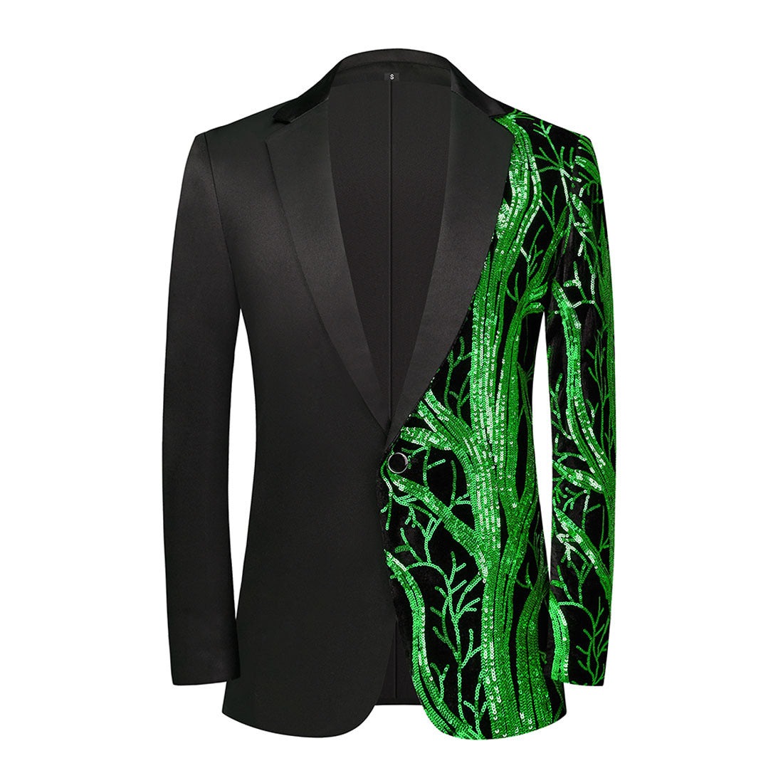 Twilight Splendor Branch-Adorned Tuxedos S8046-Green