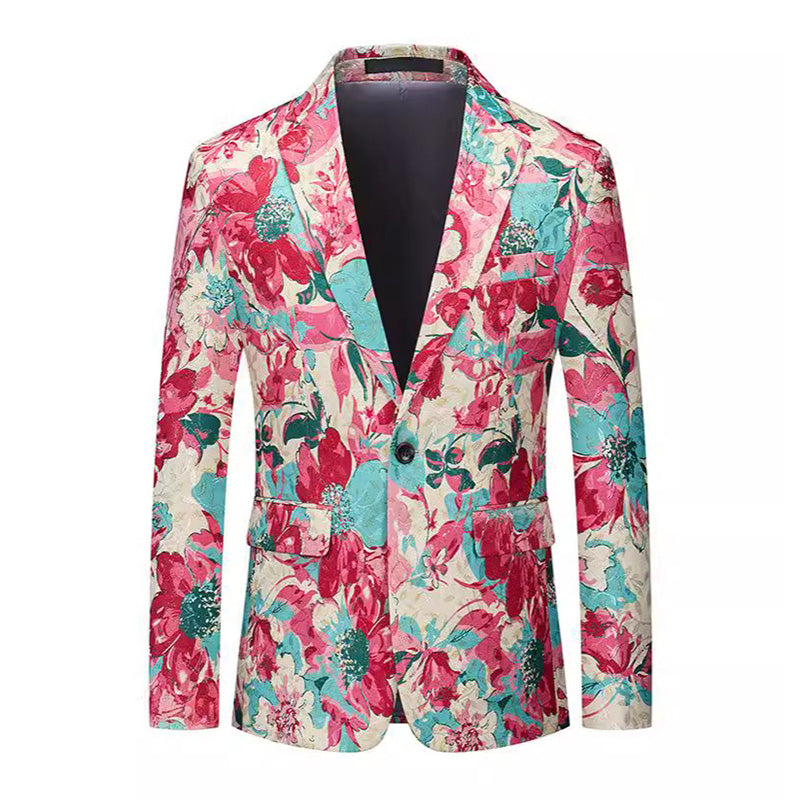 Floral Symphony Blazer S8520