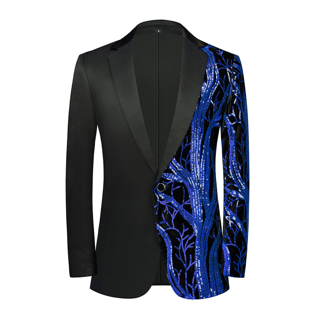 Twilight Splendor Tuxedos orné de branches S8046-Bleu 