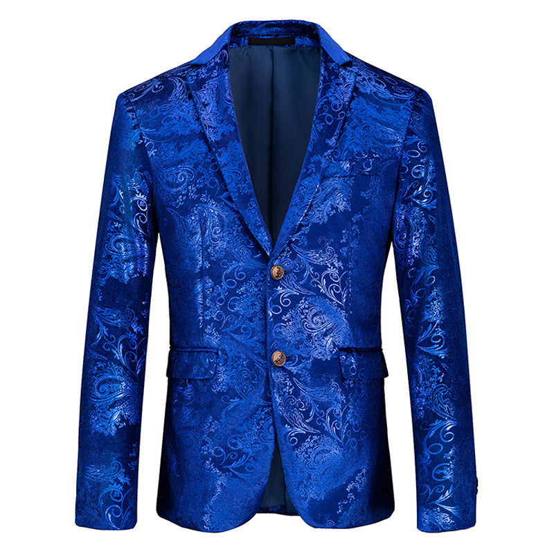 Multicolor Hot Stamping Blazer S8232