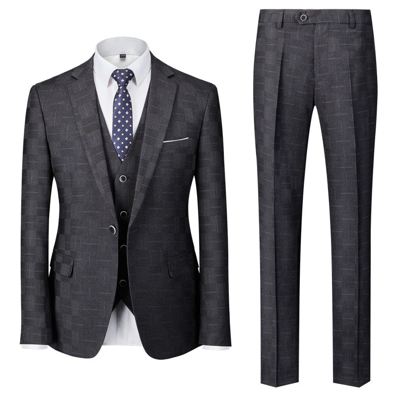 Dark_Gray_Plaid_Three-Piece_Men_Suits_S8664_for_Business_Formal_Events_SUITMINE