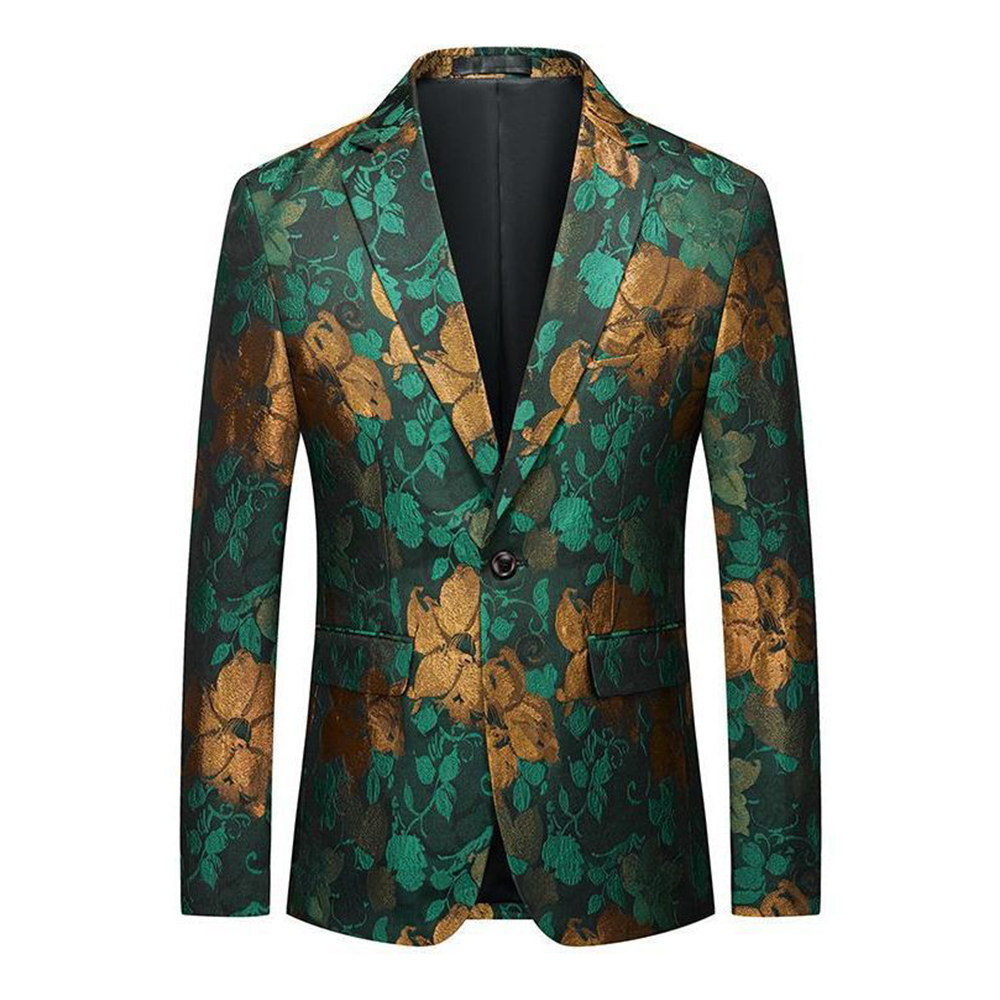 Blazer jacquard a fiori S8301 