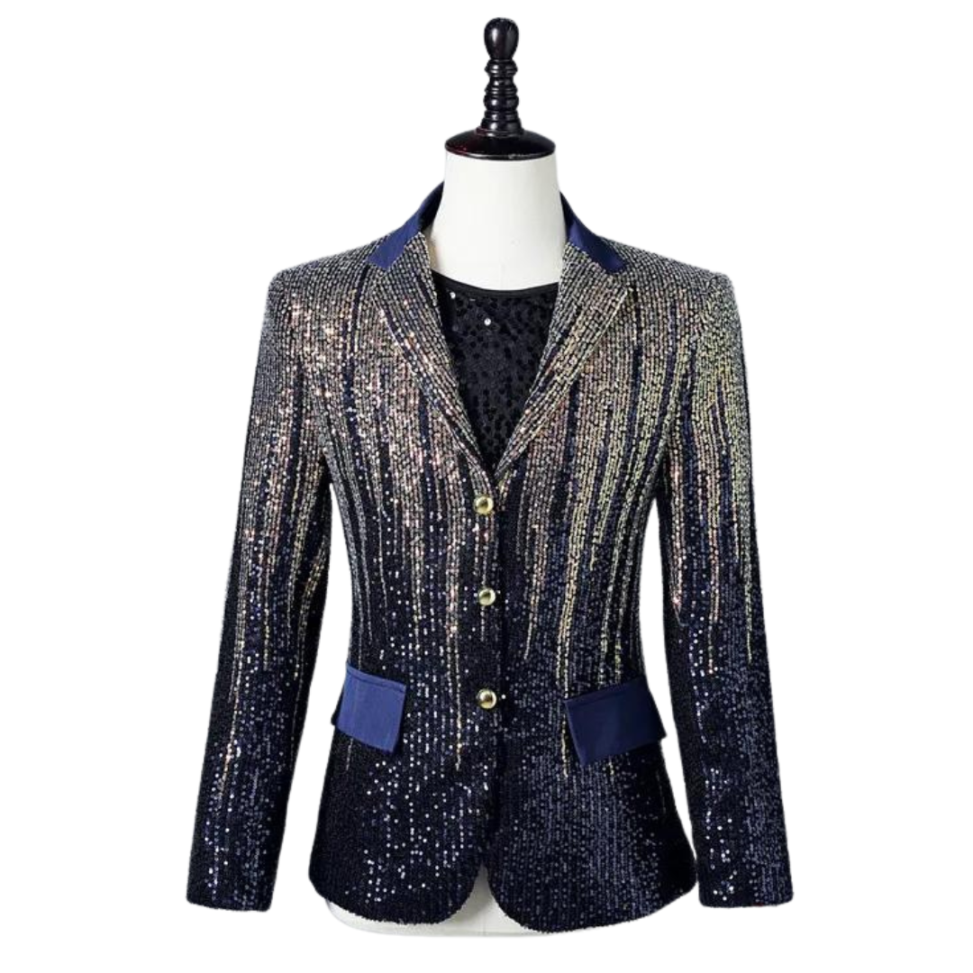 Line Sequins Blazer S7026