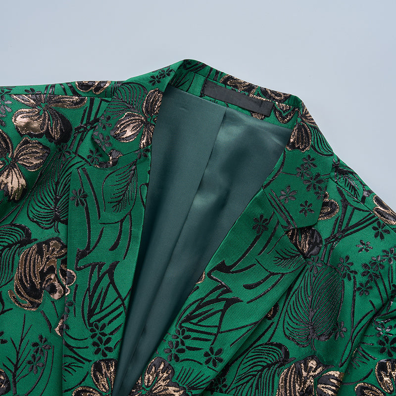 emerald_green_floral_men_blazer_s8687_stylish_formal_casual_outfits_SUITMINE