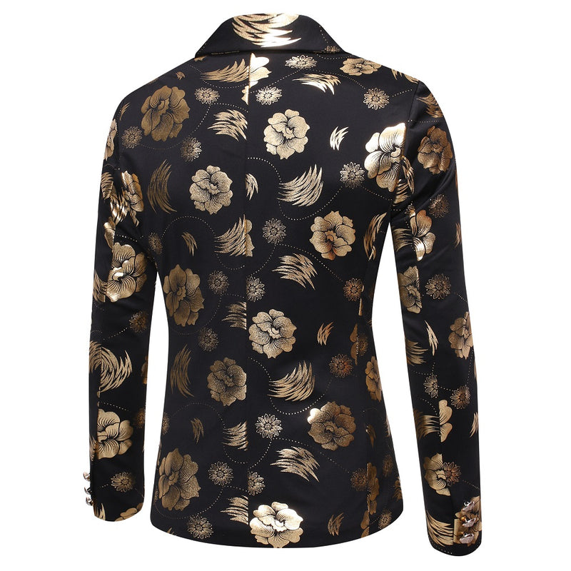 Gold_Foil_Floral_Men_Blazer_S8673_Stylish_Formal_Occasions_SUITMINE