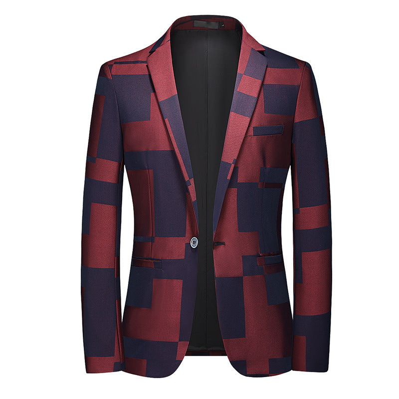 Geometric Statement Blazer S8532