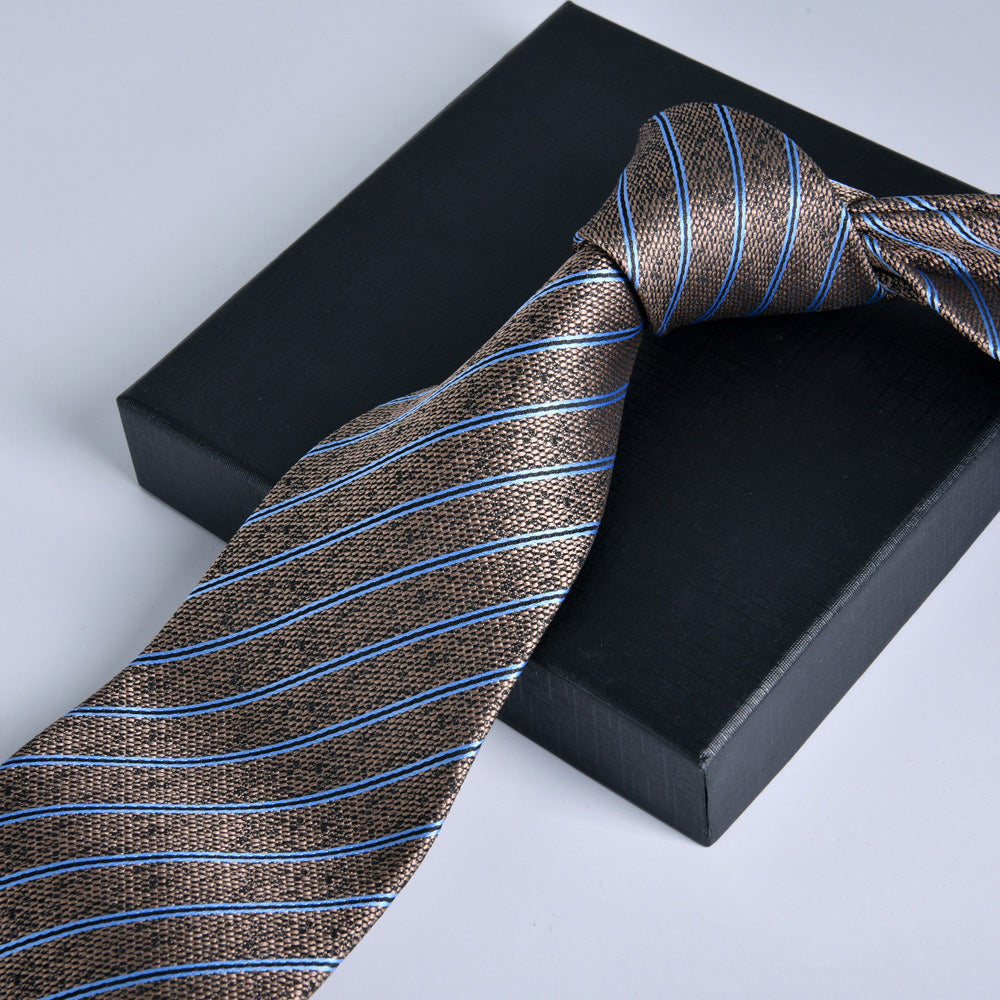 Cravate rayée vintage T3013
