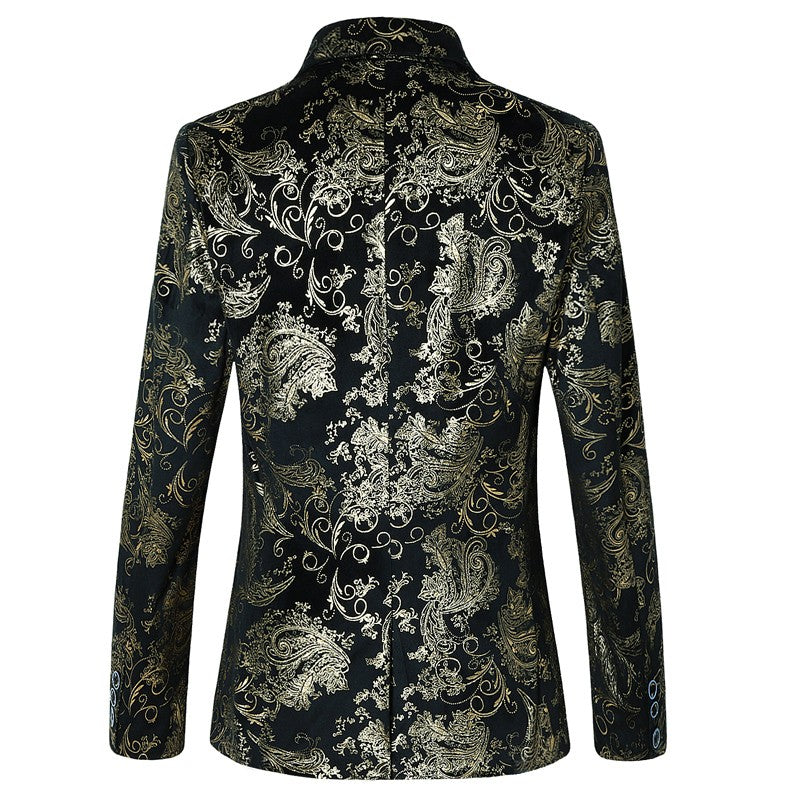 Black_Gold_Paisley_Men_Blazer_S8693_Stylish_Formal_Occasions_SUITMINE