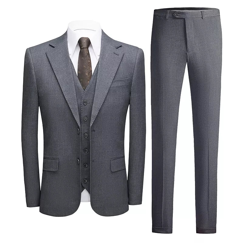 3 Piece Wedding Suit K8130