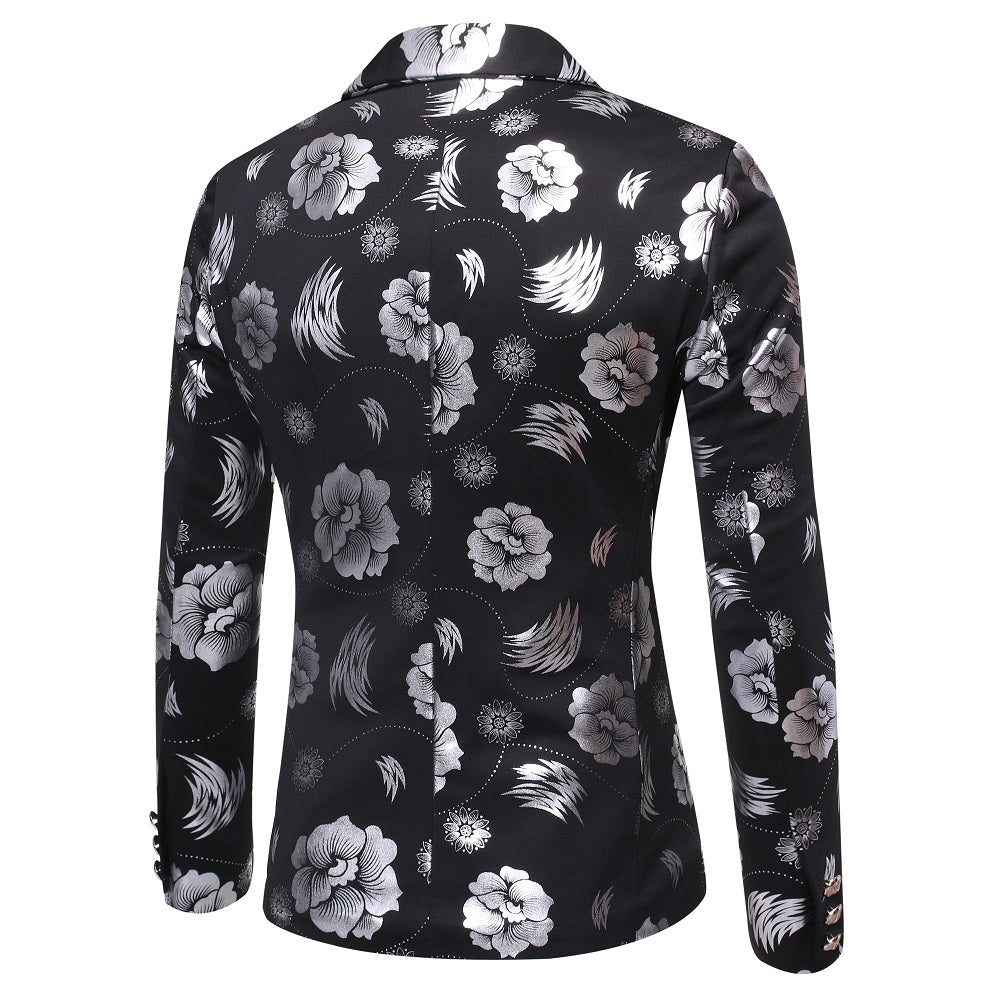 Gold_Foil_Floral_Men_Blazer_S8675_Stylish_Formal_Occasions_SUITMINE