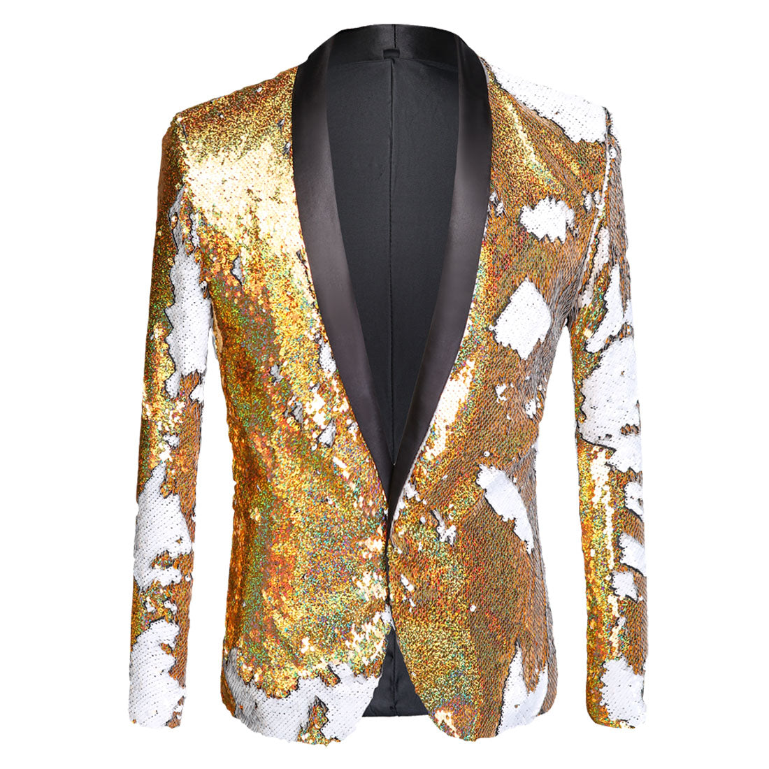 Multicolor Sequins Tuxedo S8058