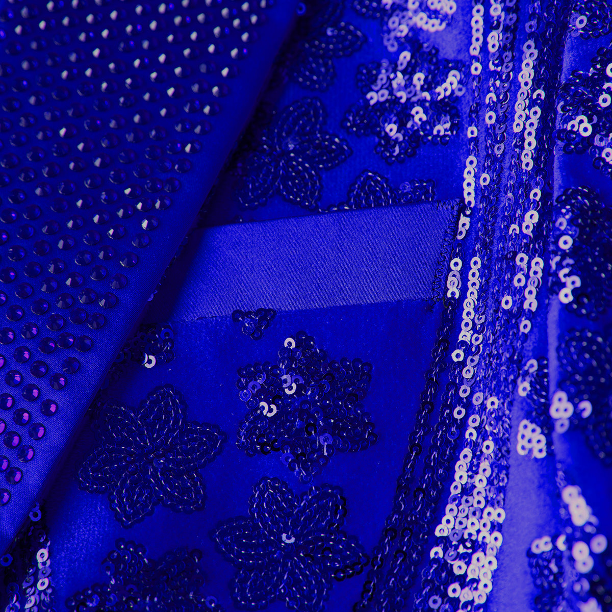 SUITMINE_Blue_Sequin_Floral_Men_Blazer_for_Party_Formal_Events_S8659