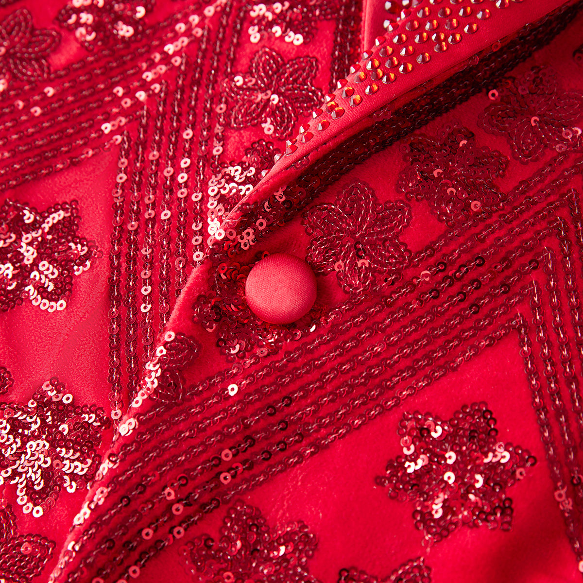 Red_Sequin_Floral_Men_Blazer_S8657_Party_Event_Attire_SUITMINE