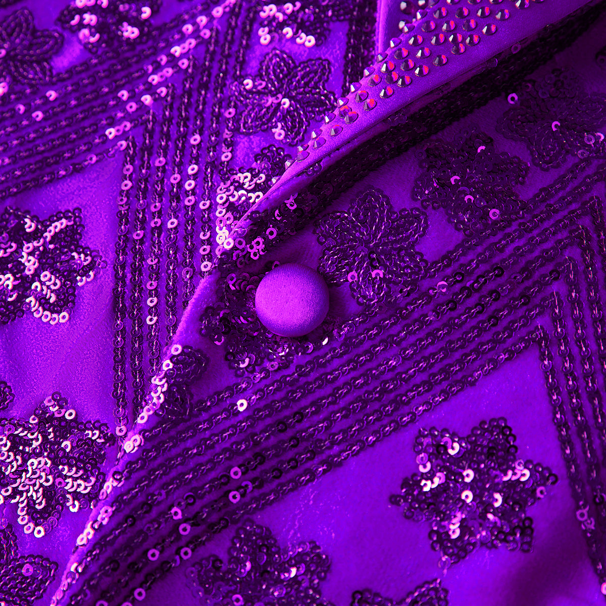 Purple_Floral_Sequin_Men_Blazer_S8662_Party_Stage_Fashion_SUITMINE