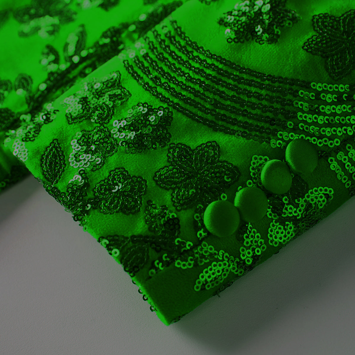 Green_Sequin_Pattern_Men_Blazer_S8660_Party_Evening_Wear