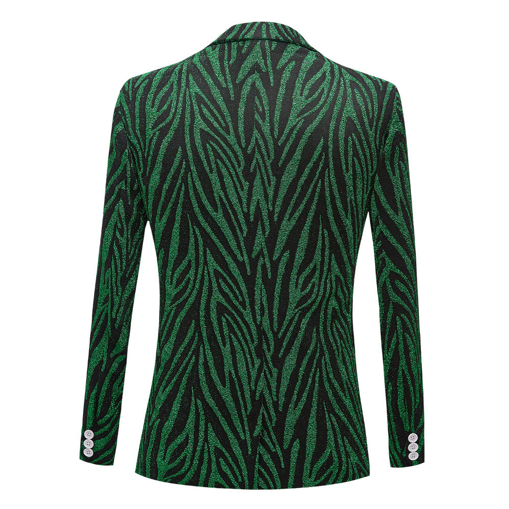 Tropical Pattern Blazer M8015