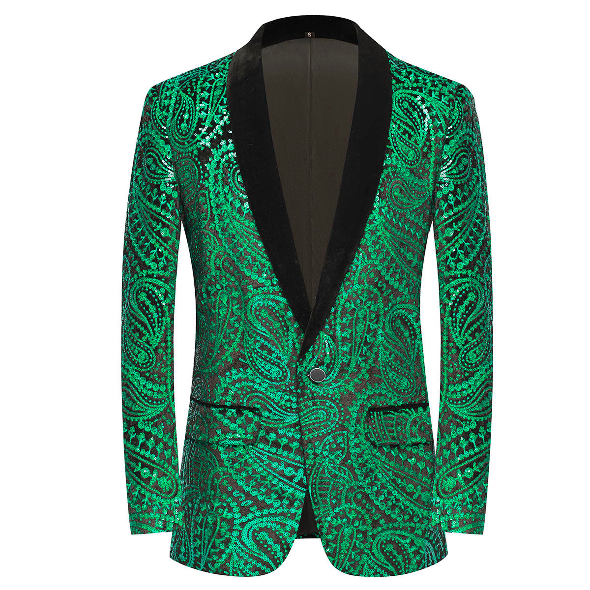 Mystery Pattern Sequins Blazer S8236