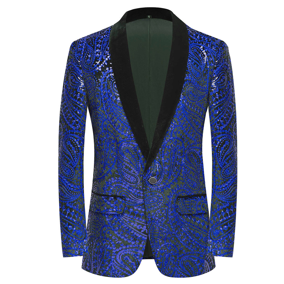 Mystery Pattern Sequins Blazer S8206