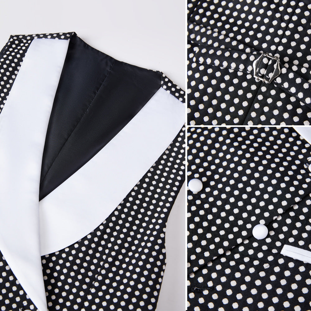 Black Dots Suit M8013