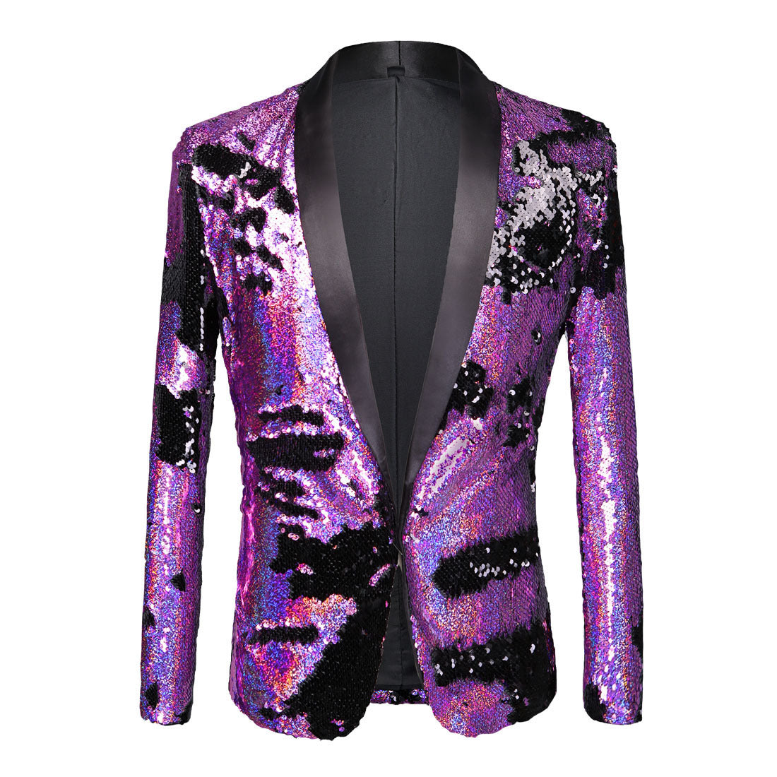 Multicolor Sequins Tuxedo S8058