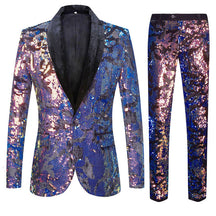 Ethereal Nebula Sequin Suit S8055