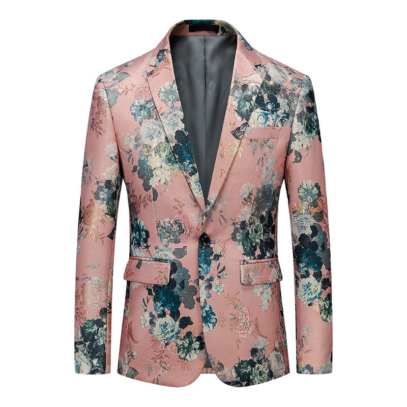 Emerald Gardens Blush Blazer S8328