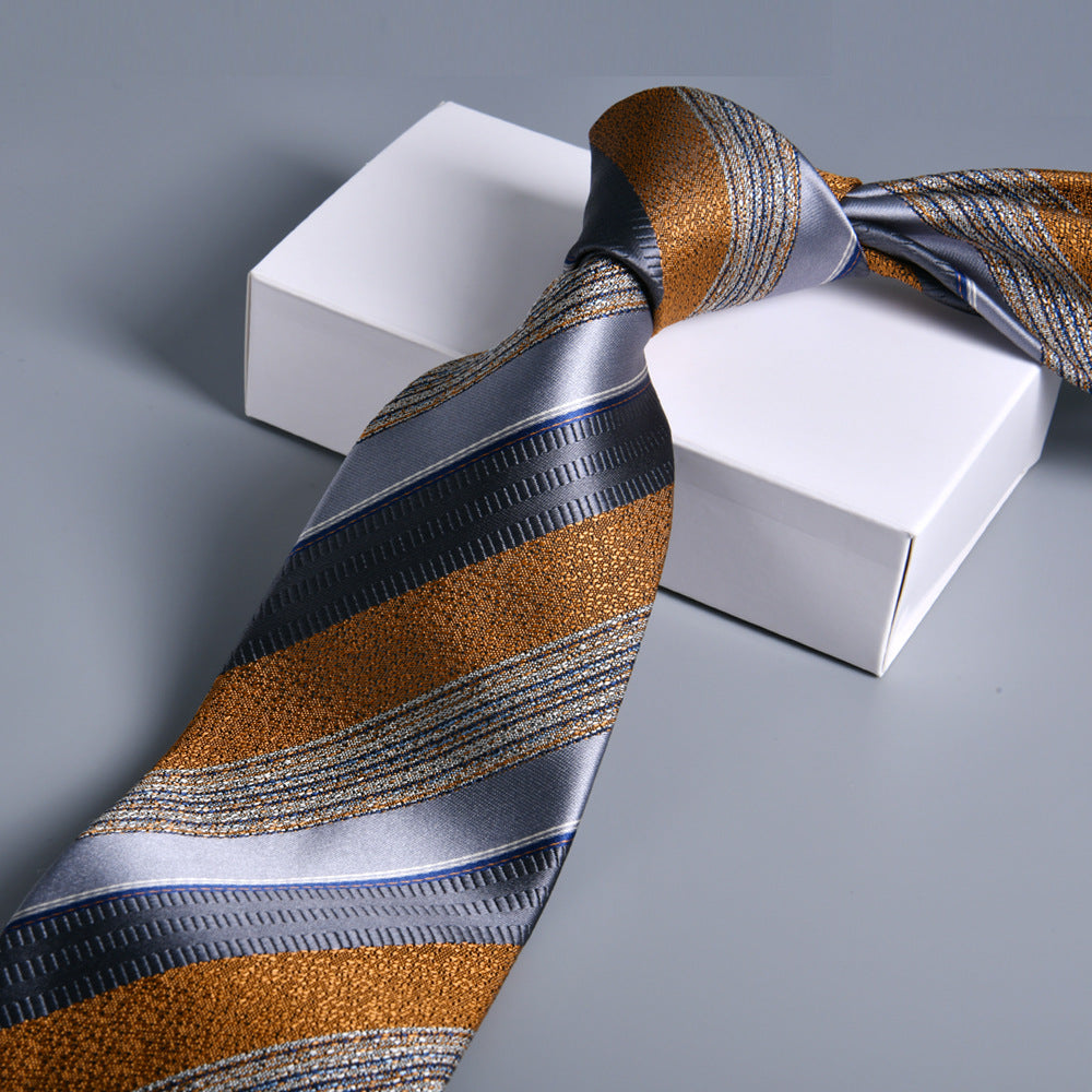 Cravate rayée vintage T3011