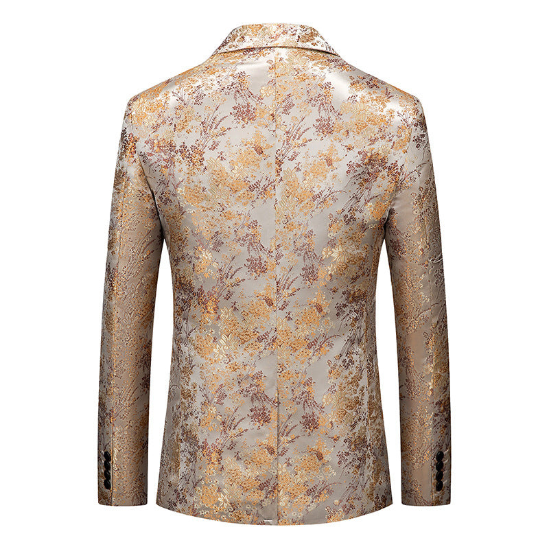 Golden Embroidery Blazer S7042