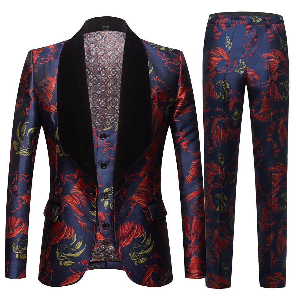 Artistry Painted 3-Piece Suit S8342-2