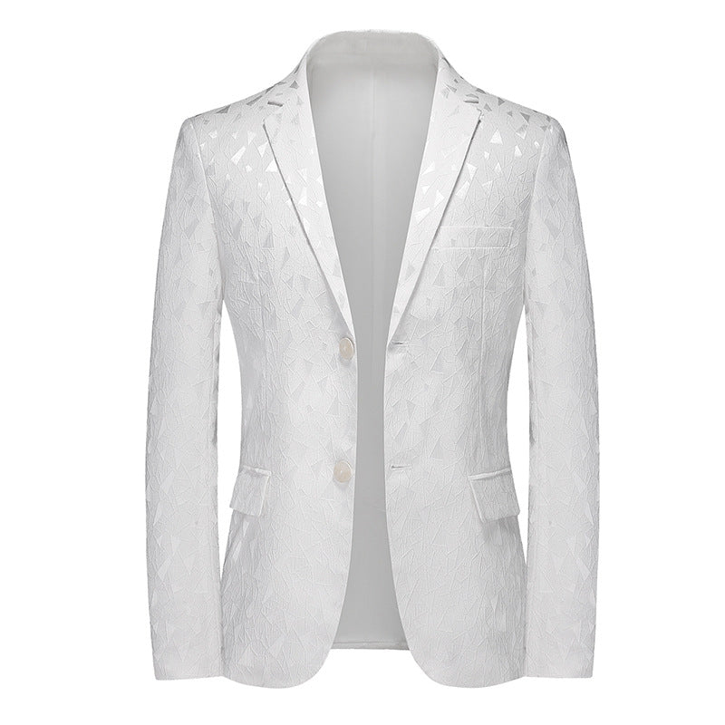 Catoptric Geometric Blazer S7043