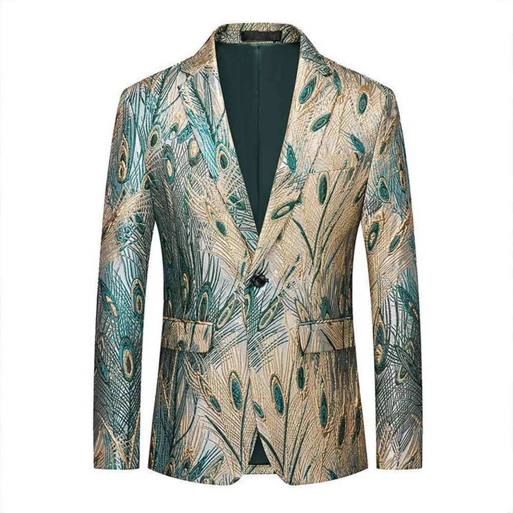 Peacock Plume Blazer S8329