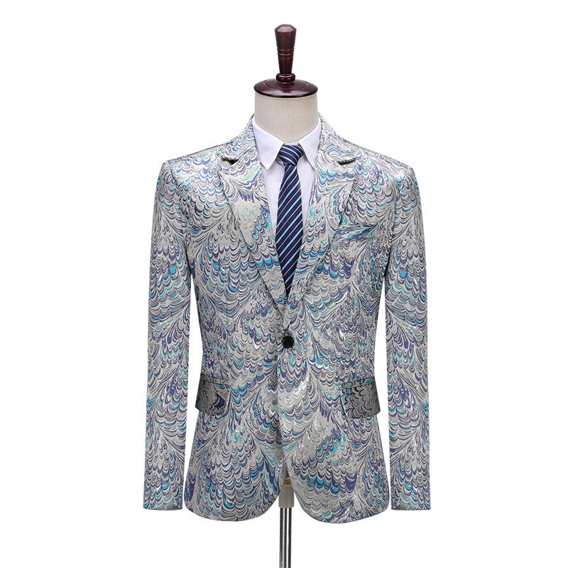 Peacock Jacquard Tuxedo S8404