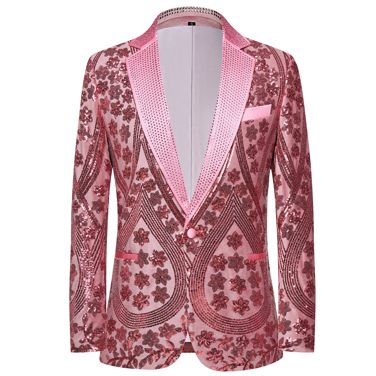 Pink_Sequin_Floral_Men_Blazer_S8655_Men_s_Sequin_Party_Blazer_for_Party_Formal_Events_SUITMINE