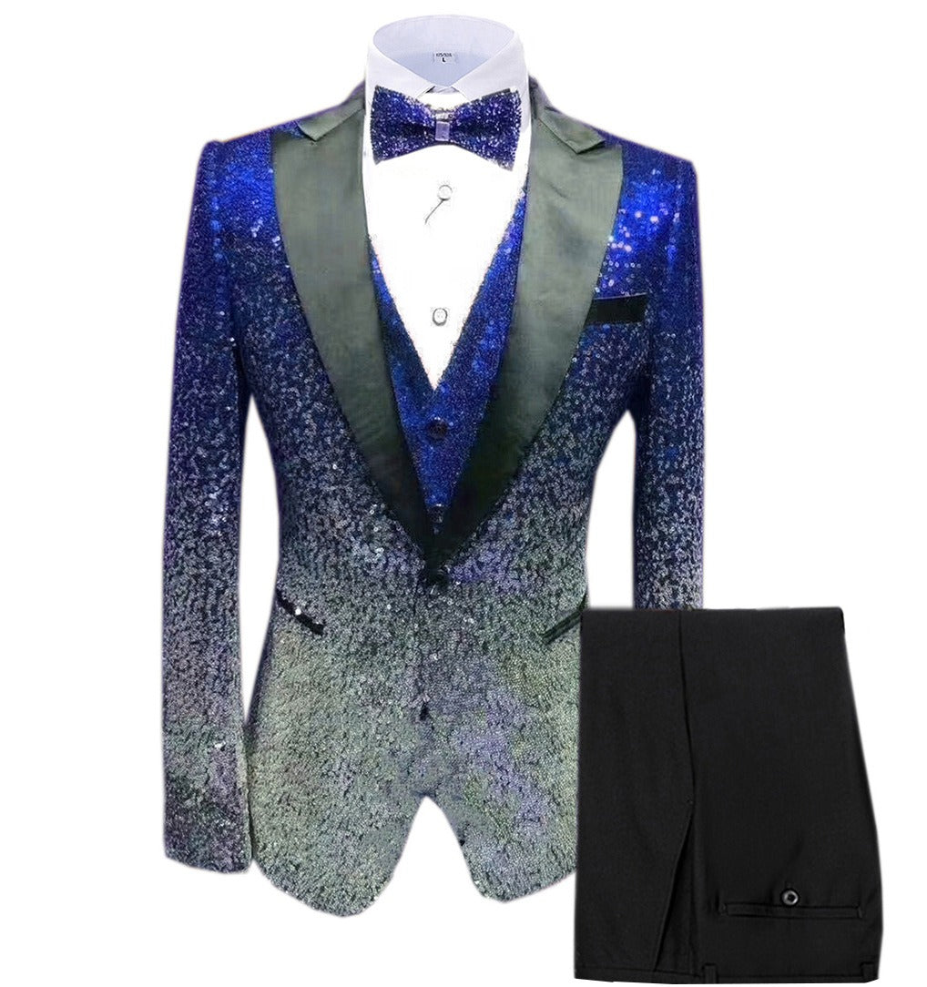 SUITMINE_Gradient_Sequin_Party_Suit_S8600_Party_Wear_SUITMINE