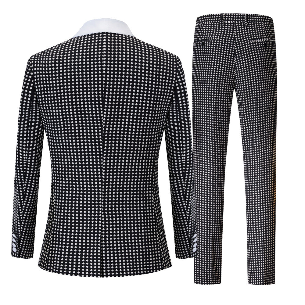 Black Dots Suit M8013