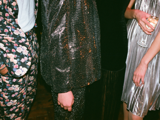 Eye-catching sequin suit for men, perfect for turning heads at your next party.