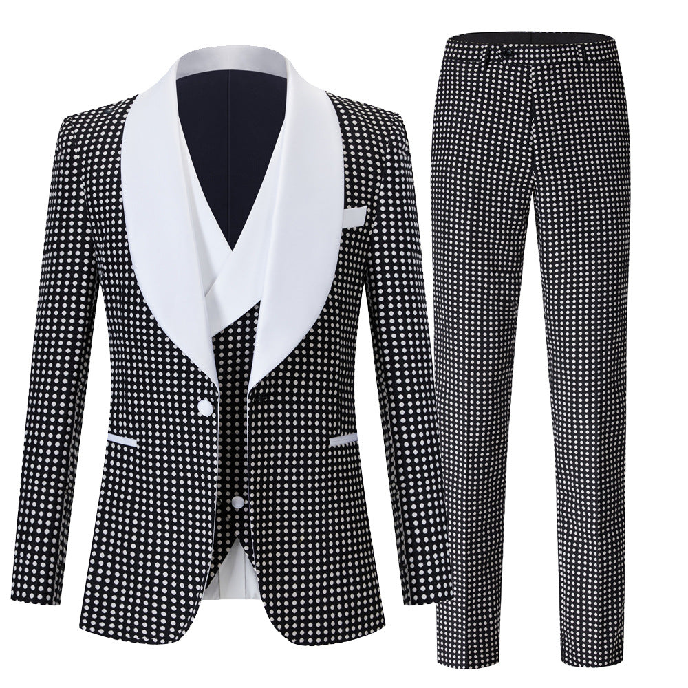 Black Dots Suit M8013