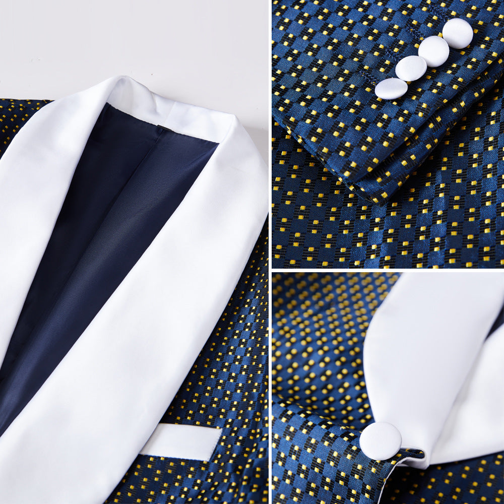 Blue Dots Suit M8012