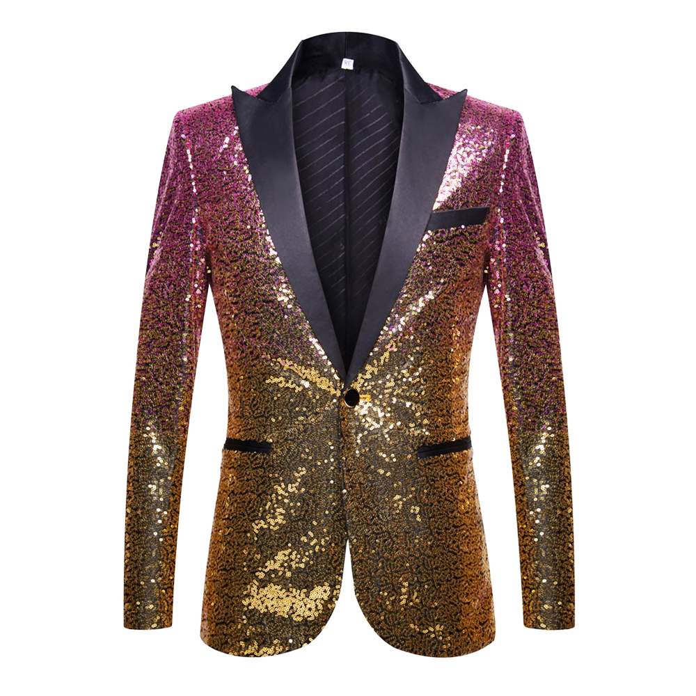 Multicolor Sequins Tuxedo（8 Colors）S8033