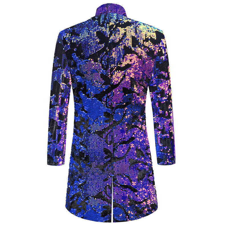 Multicolor Sequins Blazer S8400