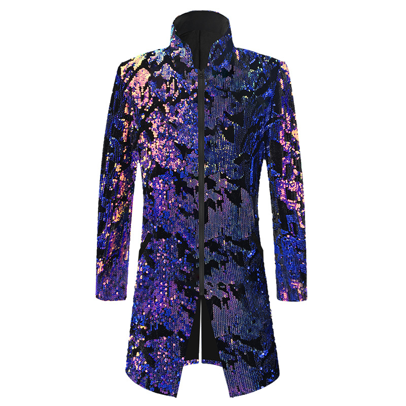 Multicolor Sequins Blazer S8400