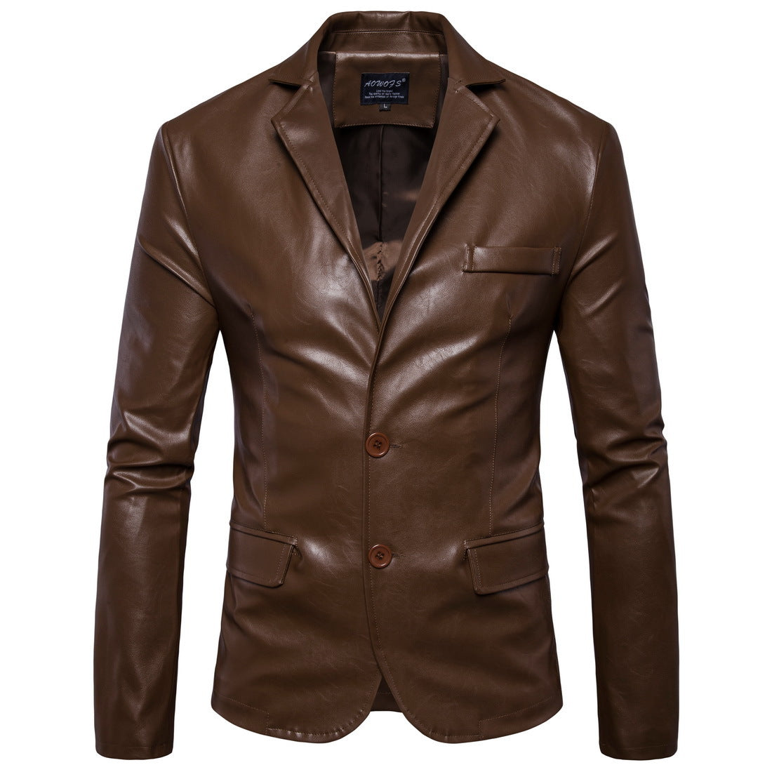 Leather Blazer S8173-1