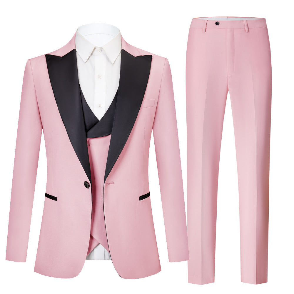 Solid Color Classic Suit（3 Colors）M8030-2