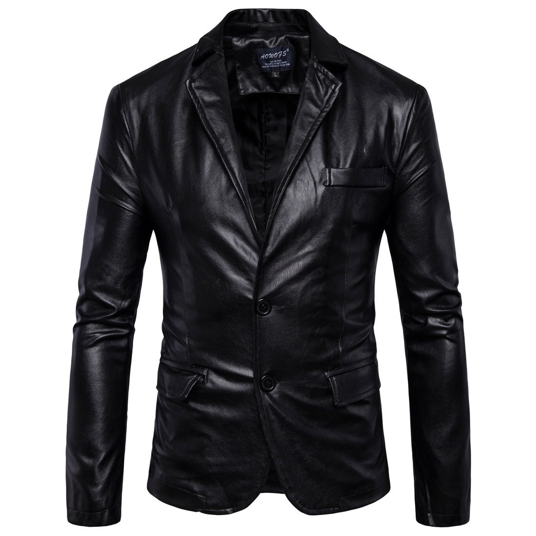 Leather Blazer S8173-1