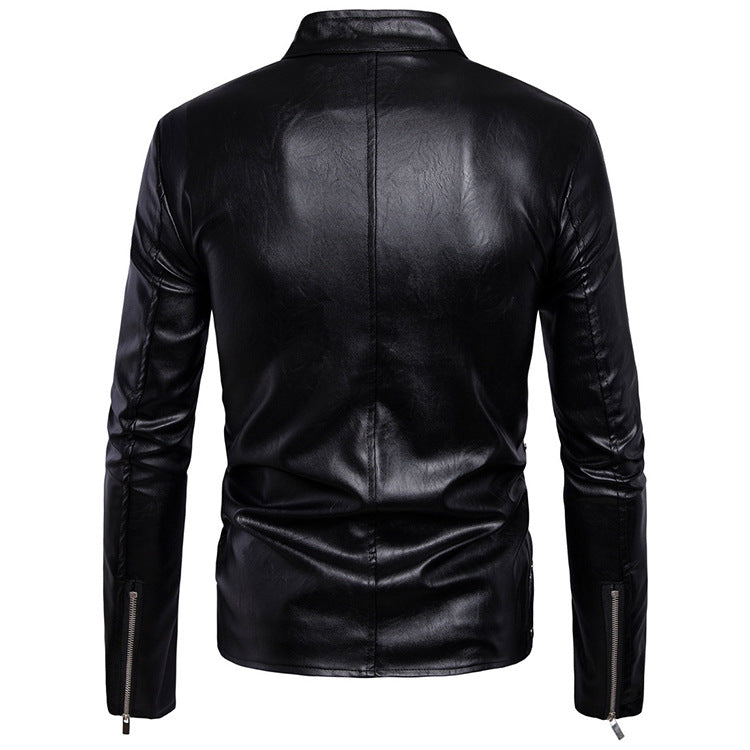 Leather Blazer S8175