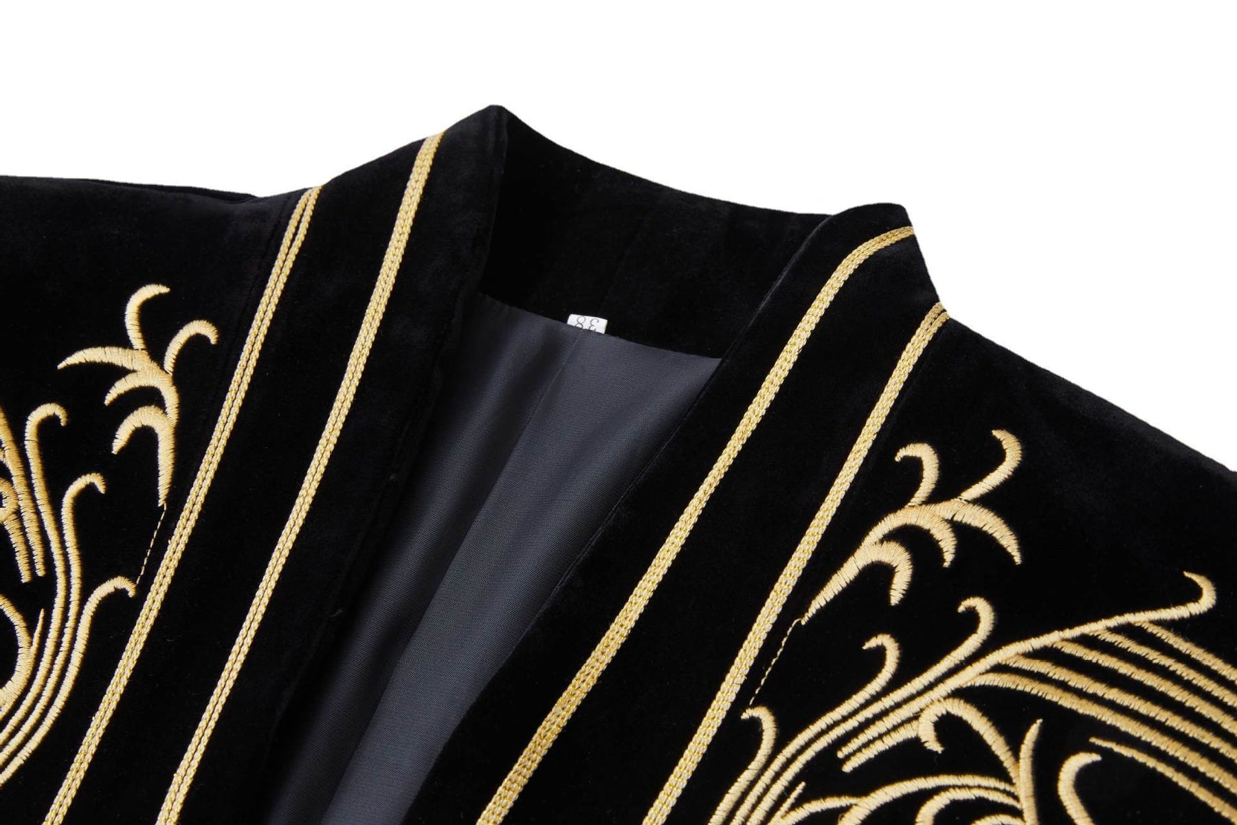 Gold Embroidery Tuxedo（3 Colors）S8031-1