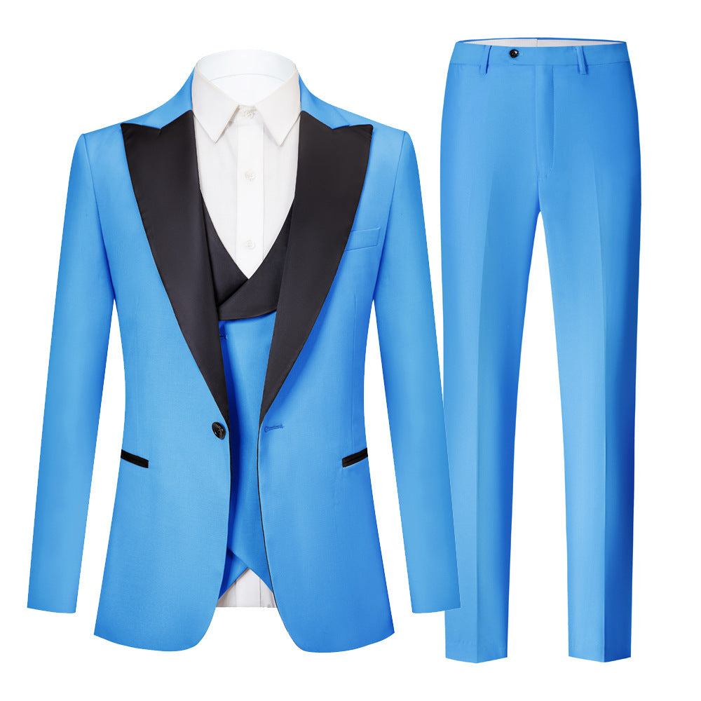 Solid Color Classic Suit（3 Colors）M8030-1